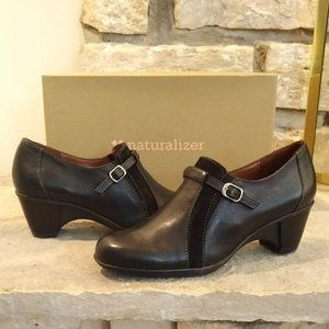 NIB Naturalizer Black Leather Women's Shoes